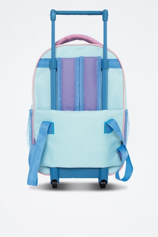 Sac dos à roulette Elsa et Anna La Reine des Neiges Disney - Bleu