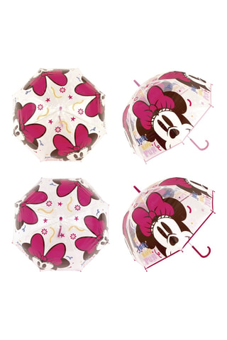 Parapluie cloche Minnie Disney - Rose