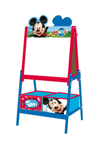 Tableau en bois Mickey Disney - Bleu et rouge- 54 x 45 x 117 cm