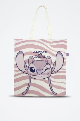 Totebag Angel Lilo en Stitch Disney - Roze