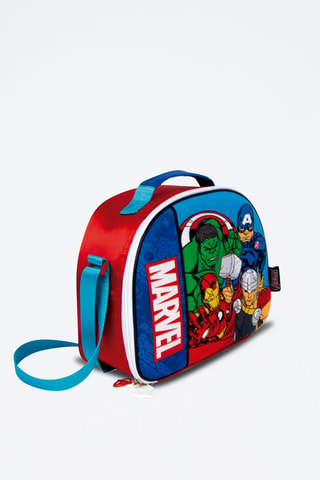 Lunchtas Marvel Blauw en Rood