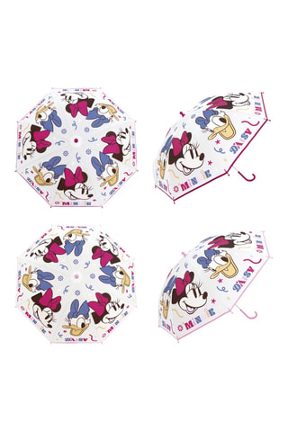 Parapluie cloche Minnie et Daisy Disney - Rose