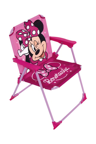 Fauteuil pliable Minnie Disney - Rose