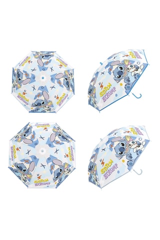 Parapluie pliable Scrump et Stitch Lilo & Stitch Disney - Bleu