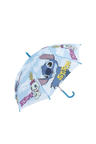 Parapluie automatique Scrump et Stitch Lilo & Stitch Disney - Bleu