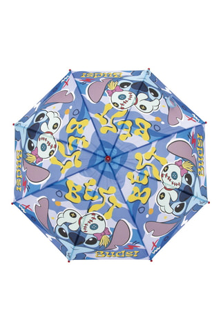 Parapluie automatique Scrump et Stitch Lilo & Stitch Disney - Bleu
