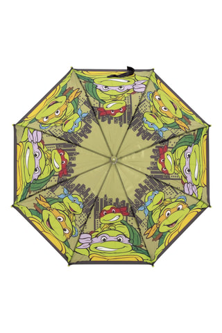 Parapluie automatique Tortues Ninja - Vert