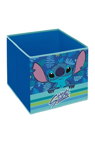 Cube de rangement pliable Stitch Lilo et Stitch Disney - Bleu