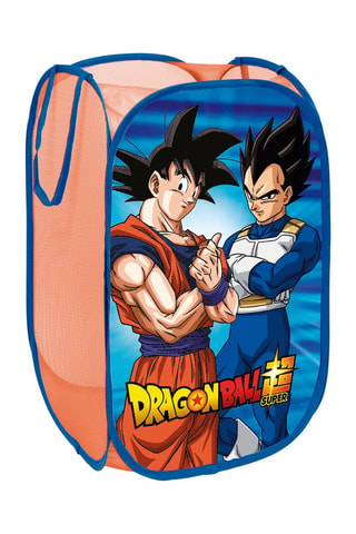 Panier à linge San Goku et Vegeta Dragon Ball Super - Orange