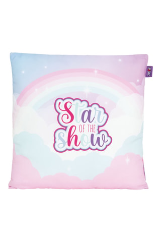 Coussin Licorne - 40 x 10 x 40 cm - Rose