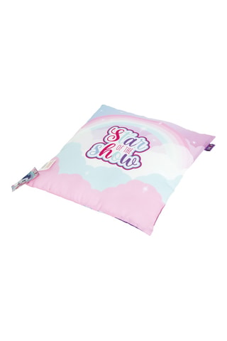 Coussin Licorne - 40 x 10 x 40 cm - Rose