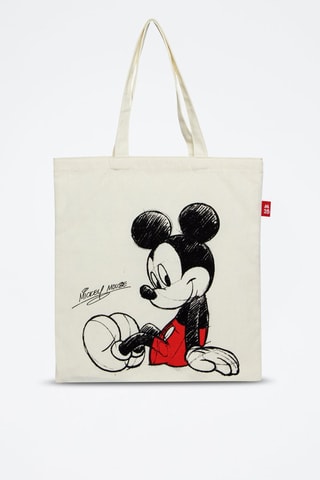 Tote bag Mickey Disney - Blanc et noir