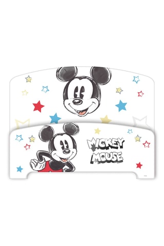 Lit Mickey Disney - Couchage 140 x 70 cm - Blanc