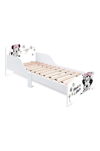 Lit Minnie Disney - Couchage 140 x 70 cm - Blanc