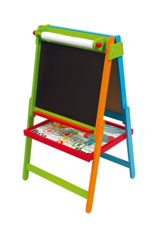 Tableau en bois avec accessoires Colorbox - 58 x 7 x 44 cm