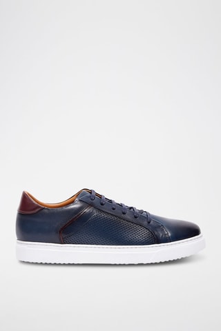 Zapatillas de piel Eyron - Azul