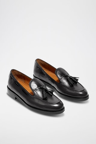 Mocasines de piel Orvian - Negro