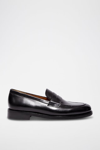 Mocasines de piel Kaeryn - Negro