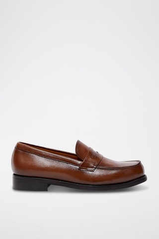 Mocasines de piel Aurelian - Marrón