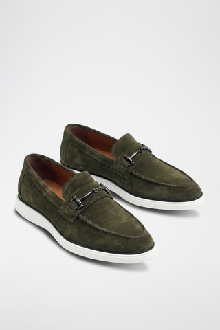 Mocasines de piel Roan - Caqui