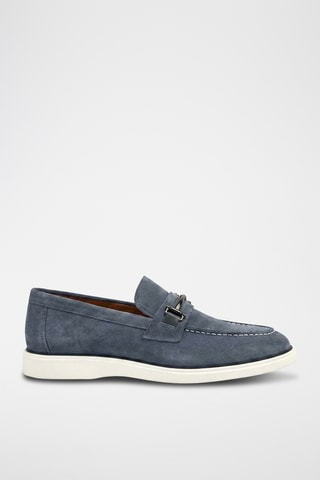 Mocasines de piel Roan - Azul