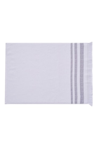 2 toallas - Blanco - 50 x 85 / 70 x 140 cm
