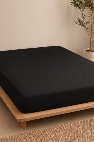 Sábana bajera - Negro