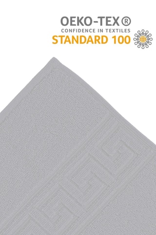 6 toallas de mano - Gris - 50 x 90 cm