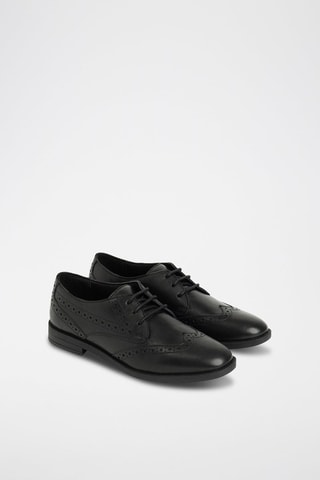 Leren Derby’s - Zwart