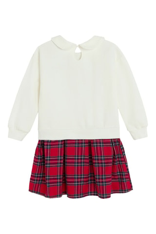 Jurk Trompe-l'œil Minnie Disney - Ecru
