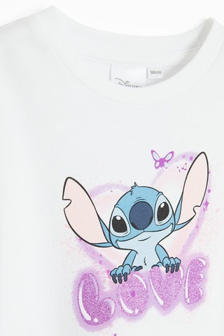 Jurk Stitch Lilo en Stitch Disney - Wit