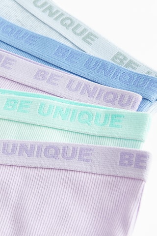 5 culottes - Lilas