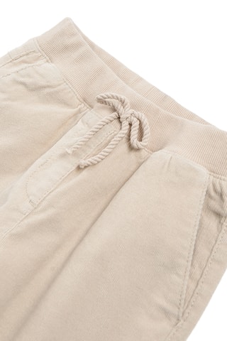 Jogging en velours - Beige