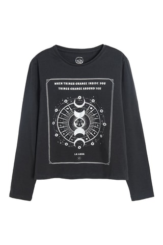 T-shirt - Zwart