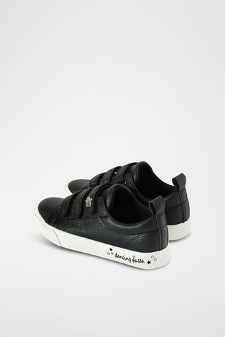 Glinsterende Sneakers - Zwart