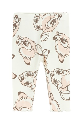 Sweat et pantalon Bambi Disney - Rose et écru