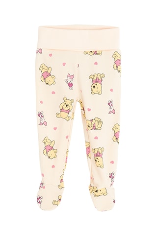 2 pantalons Winnie L’Ourson Disney - Rose et ivoire