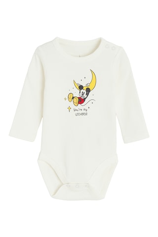 Ensemble 5 pièces Mickey Disney - Blanc et rouge
