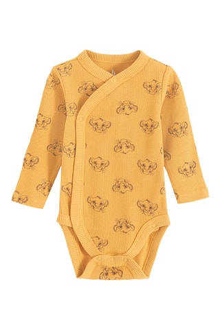 2 Rompertjes The Lion King Disney - Ecru en Mosterdgeel