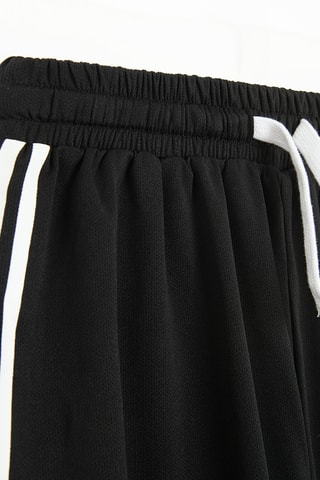 T-shirt en Short - Kobaltblauw en zwart