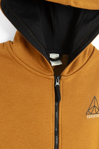 Sweater met Capuchon - Bruin