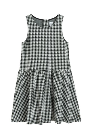 Top en Jurk - Wit en Zwart