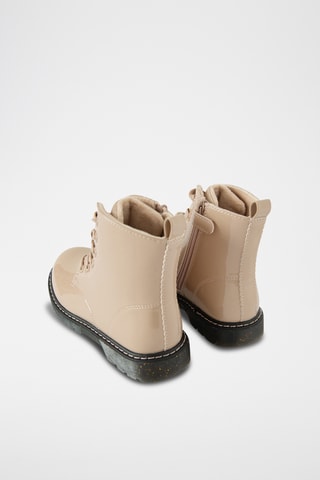 Bottines vernies - Beige