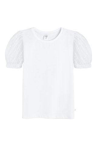 Blouse et jupe - Blanc et bleu marine