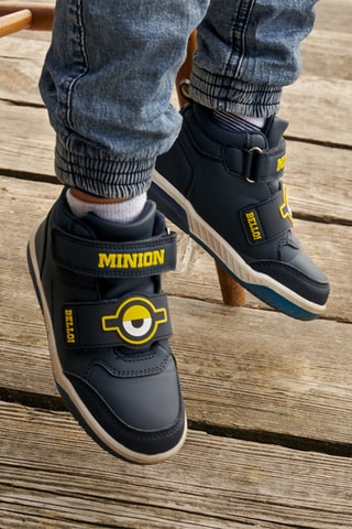 Hoge Sneakers Minions - Marineblauw