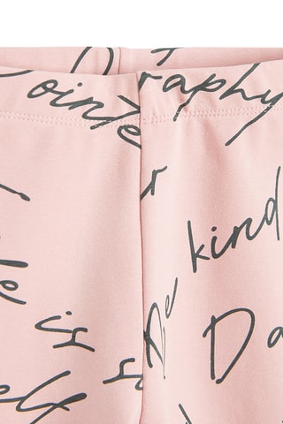 2 Leggings - Roze