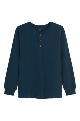 Pyjama - Bleu marine et rouge