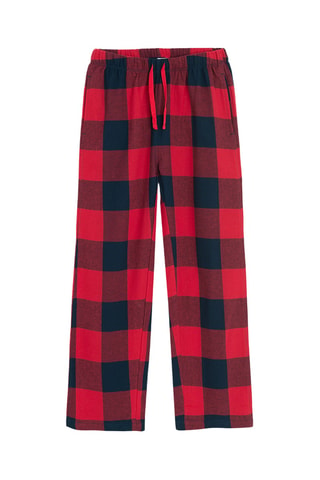 Pyjama - Bleu marine et rouge
