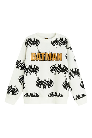 Sweat et pantalon Batman La Ligue des Justiciers DC Comics - Blanc et noir