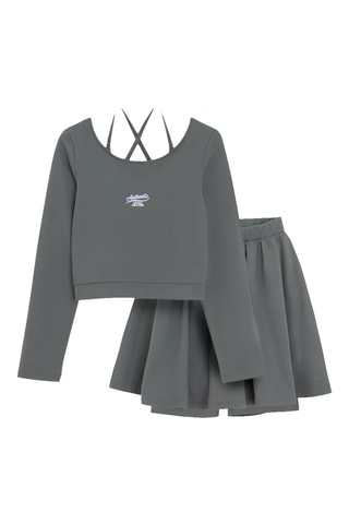 T-shirt en Rok - Grijs